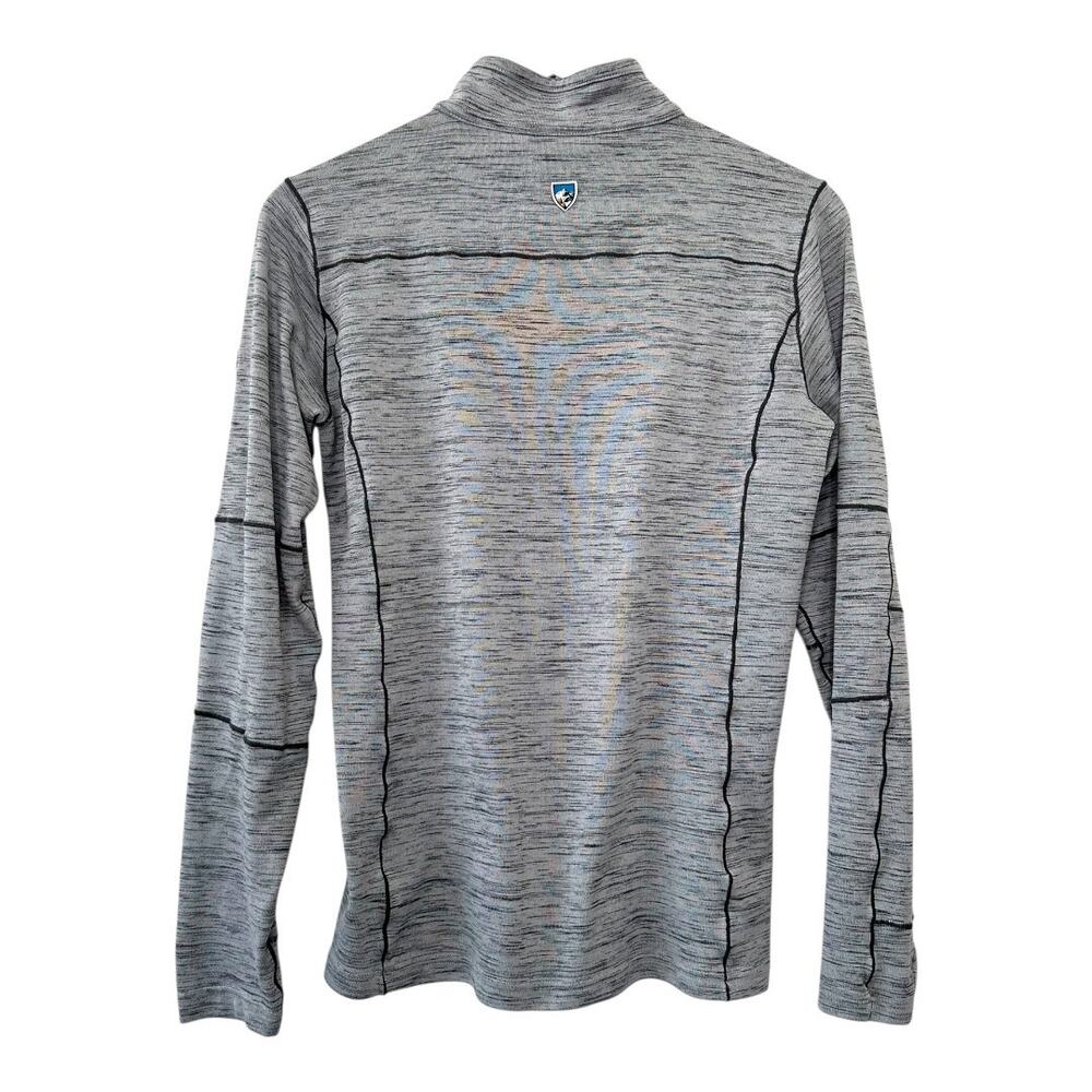 Kuhl Gray Men's Alloy 1/4 Zip Size Small - Picture 6 of 8